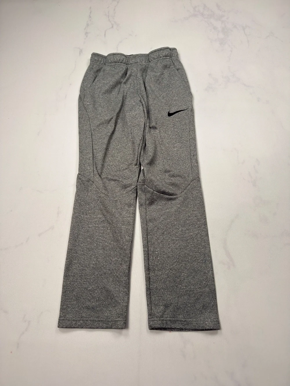 Nike Sweatpants Gray Athletic Dri-Fit - Boys L